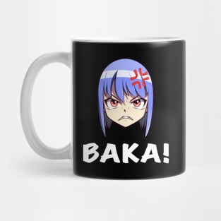 Angry Anime Face Emoji Baka! - Anime Shirt Mug